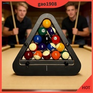 GAO* Durable Billiard Rack 9-ball Positioning Rack 1 or 2 Pcs Professional Billiard Triangle Rack Rh