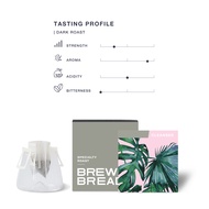 Brew & Bread Drip Bag Coffee - Cleanser (6 Bags / 10 Bags per Box) Brew N Bread Coffee Roasters