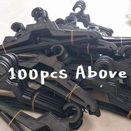 Hanger Baju Hitam Hanger Seluar Hitam Putih hanger Baju 100pcs
