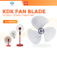 KDK Fan Blade 16" For Table Wall Stand Fan Replacement Blades (gsven)