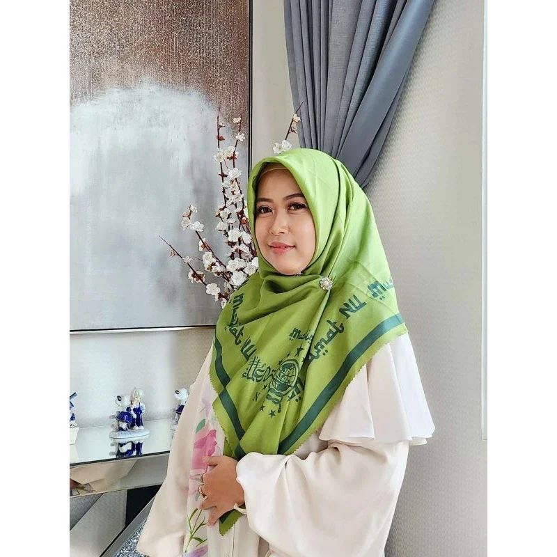 Seragam Muslimat Hijab Muslimat NU ukuran jumbo syari