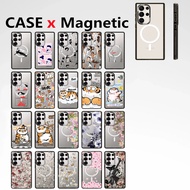 Samsung Galaxy S25 S24 S22 S23 Ultra Plus phone case Carving CASETi【Agathe Sorlet Bu2ma Monika Strig