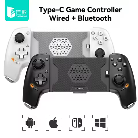 New Gamwing AoBing Max Mobile Phone Game Controller Game pad Joystick Type-C Wired & BT Compatible w