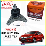HONDA CITY T9A JAZZ T5A 555 JAPAN BRAND BALL JOINT (SET 2PCS) (LOWER)