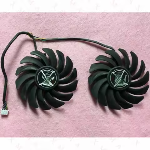 LL Pair Fans Cooler Fan For MSI ARMOR RX470 RX480 RX570 RX580 PLD09210S12HH 85mm