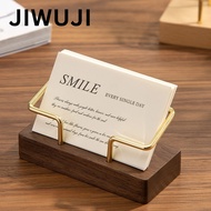 Customizable Business Card Holder Stand Wooden Business Card Holder Customized Card Storage Box