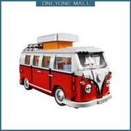 Van car building blocks camper red building blocks kit set