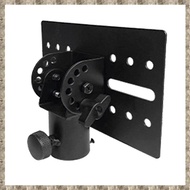 (SXUZ) Rotatable 35mm Metal Mount Tripod Pole DJ Speaker Stand Adapter Top Cap Rotatable DJ Speaker 