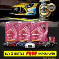FOC Gift MOTOR FLUSH MANNOL Elite 5W40 Extreme 5W40 Energy 5W30 - PROMOTION 2023