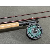 SET COMBO PFLUEGER FLY FISHING ROD WT 5/6 INCLUDES LINE