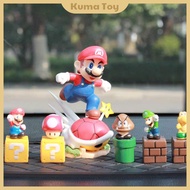 Mario Luigi Peach Bowser 12 cm tall - Nintendo Switch decorative figure