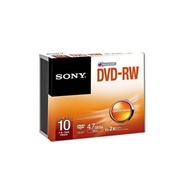 SONY DVD-RW 4.7GB Case 10sony