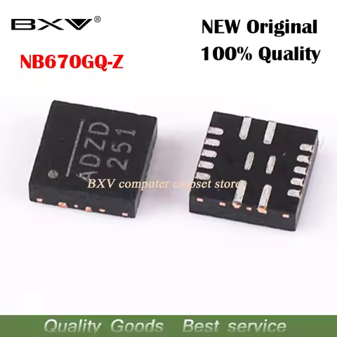10pcs NB670GQ-Z NB670GQ NB670 ADZD QFN Stabilizer New Original Laptop Chip