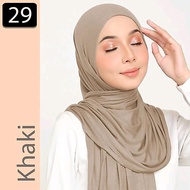 Shawl cotton jersey shawl malas shawl pinless shawl Ironless VOL 2 FACTORY PRICE Hijab
