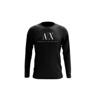 LONG SLEEVE ARAMANI EXCHANGE UNISEX T-SHIRT 100% COTTON PREMIUM QUALITY XS-5XL READY STOCK