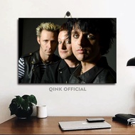 GREEN CHILDREN'S ROOM POSTER BANDDAY 20X30 | GREEN GUITARIST BAND LARGE ROOM DECORATIONS DAY | Islam