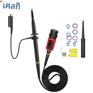 Cleqee P4100 แรงดันไฟฟ้า Oscilloscope Probe 100:1 2KV 100MHz 100X ความปลอดภัยขั้วต่อ BNC สําหรับ Osc