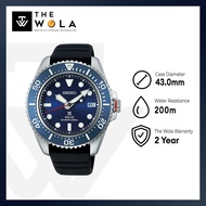Seiko Prospex Black Dial Divers Watch SNE593 SNE593P1 SNE593P 200M Silver Black Silicone Band Watch for men