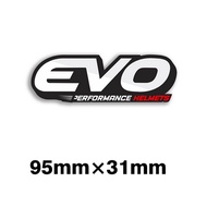Evo Performance Helmets Motorcycle Helmet Decal Car Truck Graphic Bike Vinyl Big Reflective Sticker 