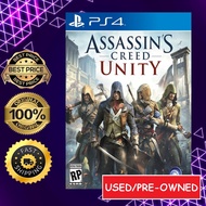[CHEAPEST / Murah] Used/Pre-owned Assassin's Creed Unity CD Playstation PS4 Games