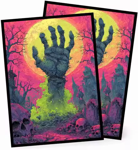 MTG Card Sleeves Matte -100 PCS Trading Card Game, Size 2.6 x 3.6 in, Suitable for All TCG Card Game