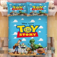 toy story Fitted Bedsheet pillowcase 3D printed Bed set Single/Super single/queen/king beddings korean cotton