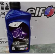 ELF 4T MAX 20W50 ENGINE OIL MINYAK HITAM - ORIGINAL
