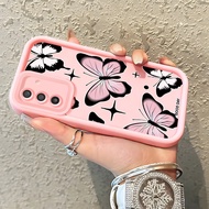 Casing hp for Samsung A17 4G A17 5G M17 5G F17 5G Case Cartoon butterfly Kasing silicone Cesing Orig