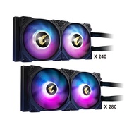 Gigabyte Aorus Waterforce X240 X280 ARGB AIO CPU Cooler