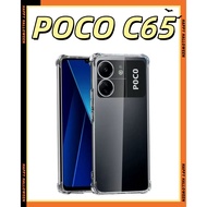 Four Corners Thickened POCO C65 Shock-resistant Case Poco C65 Protective Case Poco C65 Air Compressi