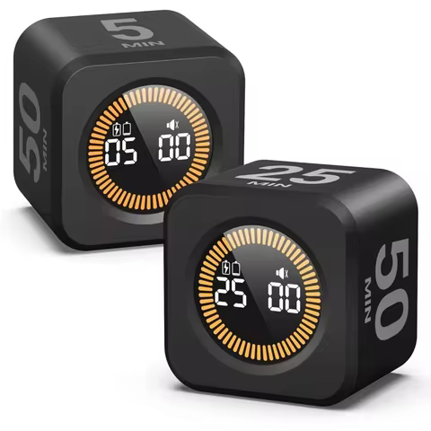Mini Kitchen Timer, Digital Timer, Manual Countdown Timer, Flip Timer, Mechanical Cooking Timer, Sho