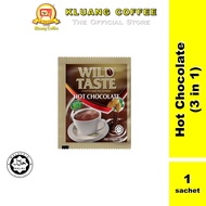 Kluang Wild Taste Hot Chocolate 3 in 1 Instant Drink (1 sachet x 20gm) Coklat