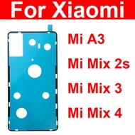Rear  Cover Adhesive Sticker For Xiaomi Mi Mix 2s Mix 3 Mix 4 Mi A3 Back Housing Door Glue Tape Repl