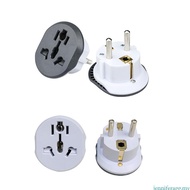 jenniferagg.my 16A Europe Germany Plug Adapter Eu Converter Travel Adapter Charger Converter