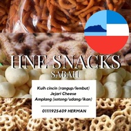 kuih cincin rangup sedap kg melugus papar sabah dan amplang sotong🦑ikan🐟udang🦐 tawau dan jejari chee