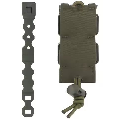 Urban Assault Pistol Mag Pouch 9mm .40 .45ACP .357 10MM Magazine Knife Carrier for Plate Carrier Mol