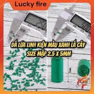 Super soft green Zippo flint 2.5 x 5mm