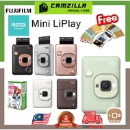 Fujifilm Instax Mini LiPlay Instant Camera Photo Printer + Instax Film Fujifilm Malaysia Warranty