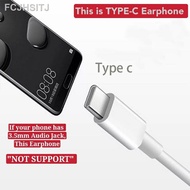 【hot】▩✉✢🏪Huawei Nova 5T P30 Pro Earphone CM33 Type-C Plug Earphone With Microphone Volume Control St
