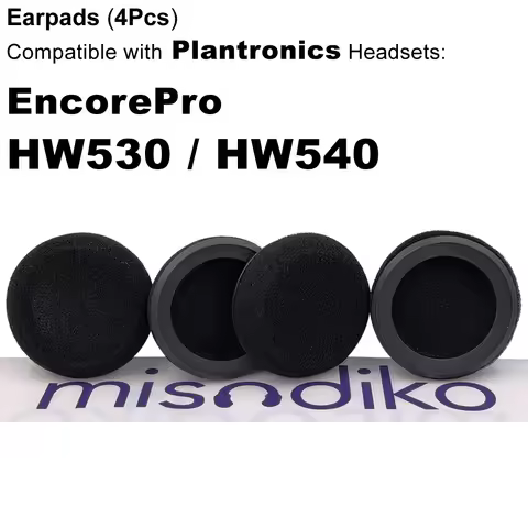 misodiko Foam Ear Pads Replacement for Plantronics EncorePro HW530 HW540 Headsets