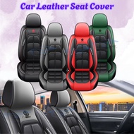 Car PU Leather Car Seat Cover 5-Seater Universal