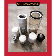 Sumitomo Ls2650 LS265 265 S265 S265FJ2 Excavator Filter Services Set Oil Fuel Diesel Air Angin Hydra