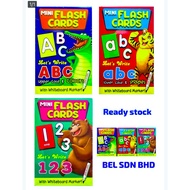 Mini Flash card-Let’s write ABC, abc, 123