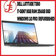 Dell Latitude 7380 Intel Core i7-gen7 8GB RAM 256GB SSD Windows 10 Pro (Refurbished) Laptop