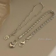 Pandora's 金工飾品設計╭。甜蜜蜜愛情"刻字"英文字母 925全純銀手鍊 ☞正韓空運預購追加款☜