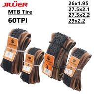 JILUER MTB Bicycle Tire 26x1.95 27.5x2.1 27.5x2.2 29x2.2-INCH MTB Bike Off-road Downhill Tire 60 TPI