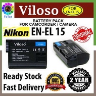 EN-EL15 Rechargeable Li-Ion Battery for Nikon V1 D600 D610 D75