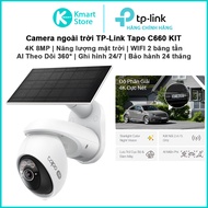 TP-Link Tapo C660 KIT 8MP Outdoor Camera | 2-band WIFI | AI Tracking 360 | 24/7 recording |