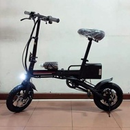 DISKON Sepeda listrik lipat DJG elektrik dan manual 12 inch utk Anak D