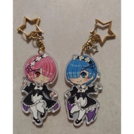 Re:Zero Keychains Charms